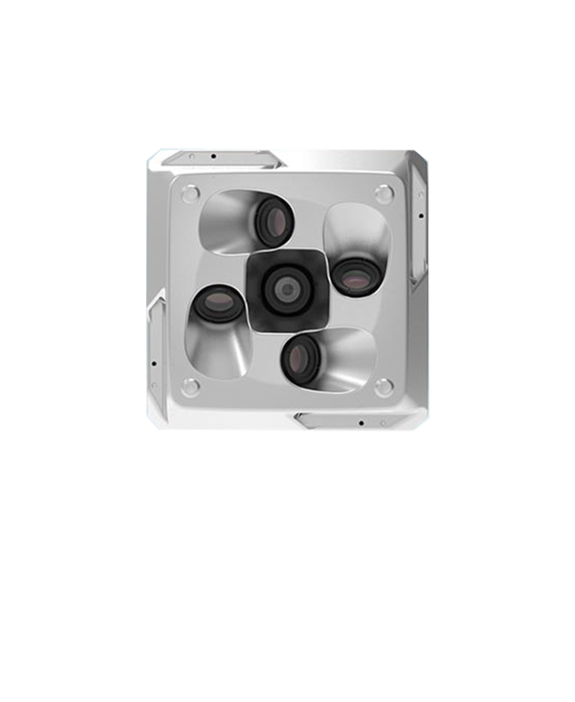 Rapid 3D modeling payload<br>225 million pixels / 5 lenses